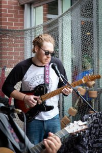 Logan Battin, lead guitarist for Northbound Soul - Folk Rock Americana Band in Erie, PA